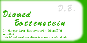 diomed bottenstein business card